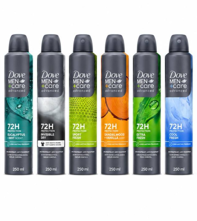 اسپری ضدتعریق مردانه داو uk انگلیس 250