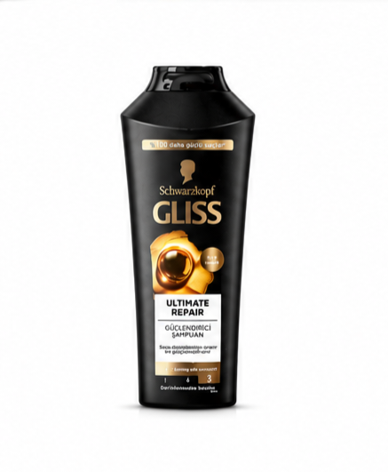 شامپو گلیس مشکی مدل Schwarzkopf Gliss Ultimate Repair